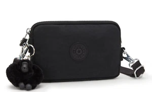 Kipling LIMMO Small Crossbody Bag with Removable Strap - Black Noir RRP £44 - Picture 1 of 3