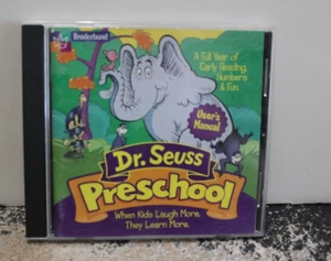 BRODERBUND Dr. Seuss PRESCHOOL (over 250 lessons) CD-ROM - Photo 1/4