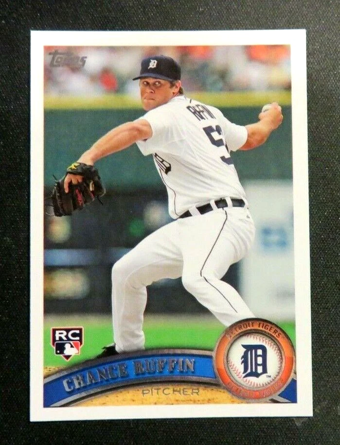 2011 Topps, Detroit Tigers - CHANCE RUFFIN (RC)  - Image 1 of 1