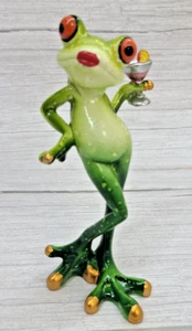 "IT'S LADIES NIGHT" FROG! She's Sexy, Alluring, & Hot! Funny, NEW 6h 3w 3d - Picture 1 of 3