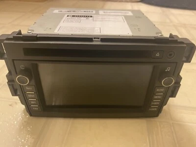 GMC YUKON NAVIGATION RADIO DISPLAY CD DVD PLAYER 25846420 OEM DW468100-6040 - Image 1 of 4