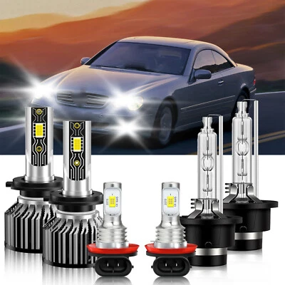 Kit de 6 bombillas antiniebla LED HID faros altos/bajos + para Mercedes-Benz CL500 2007-2009 Foto 1 de 4