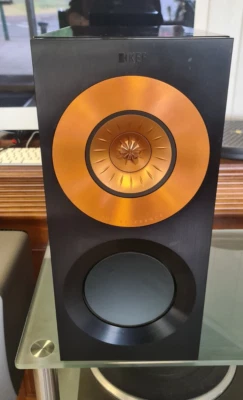 KEF Reference 1 diffusori da scaffale (nero/rame) - Immagine 1 di 4