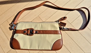 Aigner Handtasche sportlich, klein, beige, Nylon & Leder - Bild 1 von 7