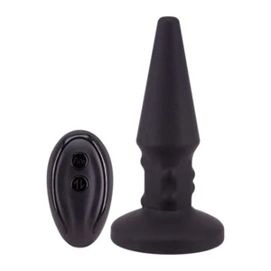 Power Beads Anal Play Rimming And Vibrating Butt Plug with Free Shipping - Picture 1 of 2