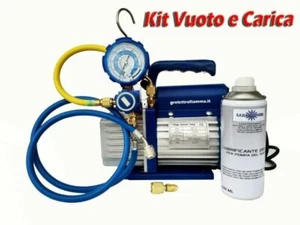 KIT2 CARICA E VUOTO POMPA 70 LT CONDIZIONATORE R410A R32 - Foto 1 di 6