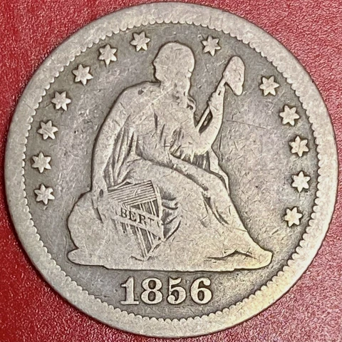 1856-O SEATED LIBERTY QUARTER Cover