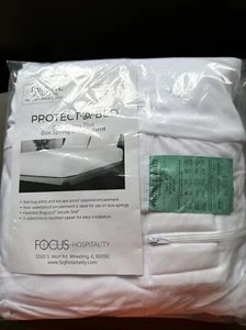 Protect-A-Bed Box Spring Encasement Twin XL Bed Bug Proof Zippered NEW - Picture 1 of 6