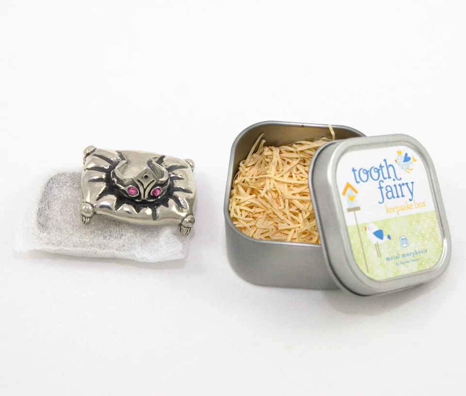 Princess Tooth Fairy Box Pewter with Tin Gift Box - Image 1 of 3