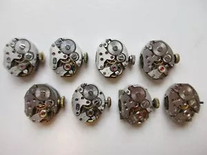 Kal. Weibe 45 Frankreich Vintage Uhrwerke (8 Stck.) - Laufen - Bild 1 von 2