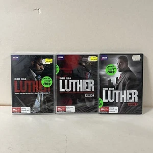 Luther: Series 1-3 (DVD) Brand New & Sealed - Region 4 - Picture 1 of 3