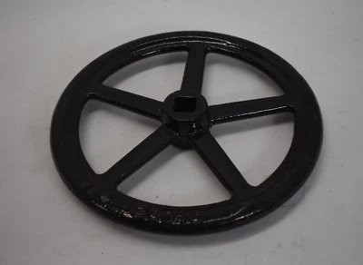 Hand Wheel for Gate Valve AFC Waterous Iron 10" Diameter DI 912226 Black - Image 1 of 4