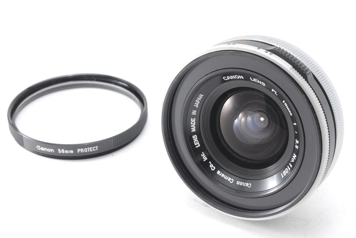 Canon FL f/3.5 Camera Lenses 19mm Focal for sale | eBay