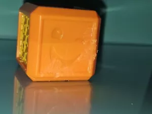 DAMAGED ORANGE Block Fisher Price 2" My First Words Replacement Block Toy - Picture 1 of 5