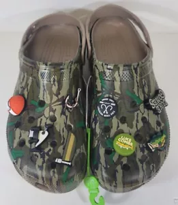 LUKE COMBS X CROCS BOOTLEGGERS 2022 Men’s Size 12 RARE SOLD OUT Camo Mossy - Picture 1 of 11