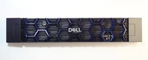 Faceplate/Bezel For Dell 2U G3 Unity XT Oberon 25dr Bezel 100-566-811-00 No Keys - Picture 1 of 7