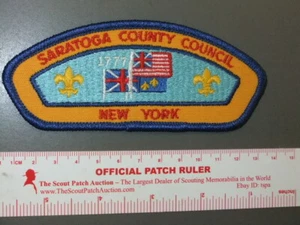 Boy Scout Saratoga County C first issue T1 CSP 5096W - Picture 1 of 1