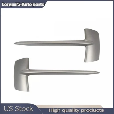 1 par de molduras de rejilla de parachoques delantero aptas para BMW X5 F15 2014 2015 2016 2017 Foto 1 de 4