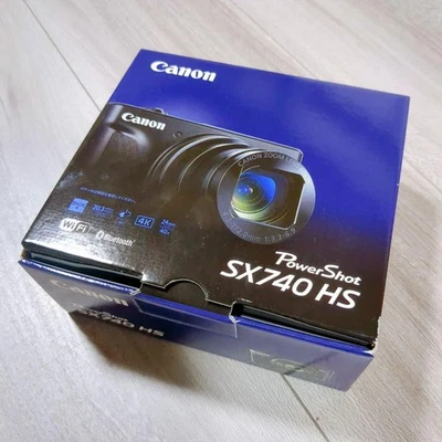 【New】Canon PowerShot SX740 HS 20.3MP 4K Digital Camera 40x Zoom Optical Black 1 - Image 1 of 4
