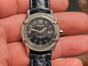 Ladies Accurist Date Quartz Watch - Picture 1 of 8