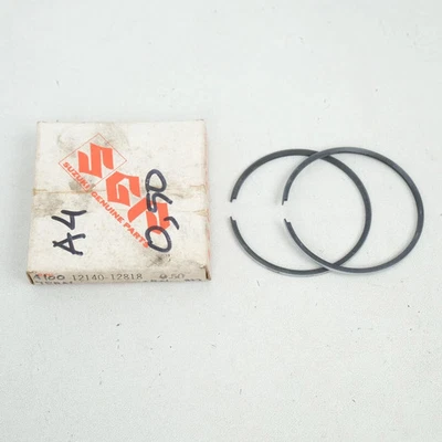 Fits For Suzuki A100 AC100 AS100 RV90 A, B, M Piston Rings Oversize 0.50 - Imagem 1 de 3