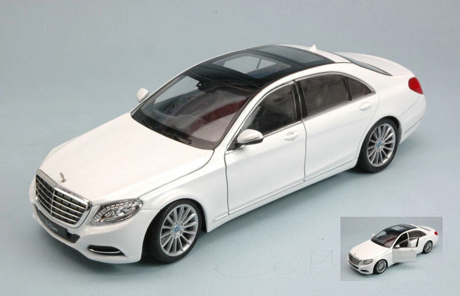 Welly - Mercedes S-class (w222) 2013 White 1 24