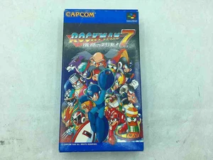 ROCKMAN 7 Megaman Nintendo Super Famicom Japan Import Free shipping FedEx DHL - Picture 1 of 4