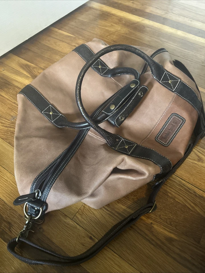 Timberland из натуральной кожи спортивная сумка б/у - Изображение 1 из 4