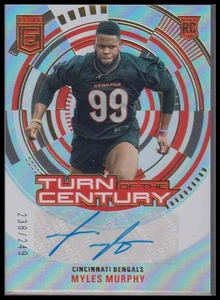 2023 Panini Donruss Elite #TC-MMU Myles Murphy RC Turn of the Century Auto /249 - Picture 1 of 2