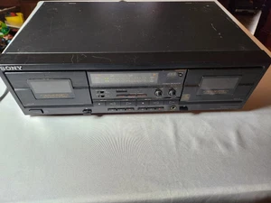 Sony Cassette Deck Alta Densidad Auto Probado Inverso, Funciona - Reproduce Cintas/RR/FF - Imagen 1 de 9