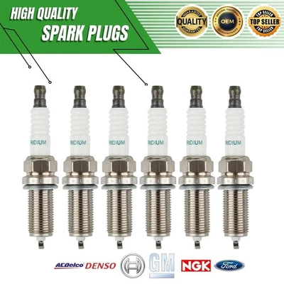 6x bujías NGK originales para Lexus HS250h 1990-12 Toyota Corolla 2,4 L IFR6A11 Foto 1 de 4
