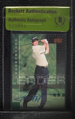 BAS 2002 Upper Deck Leaderboard Paul Azinger #119 Authentic Auto - Image 1 of 2