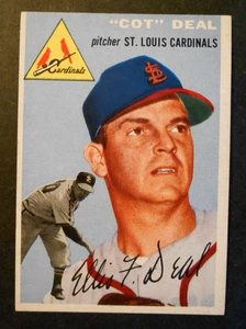1954 Topps #192 ELLIS "COT" DEAL St. Louis Cardinals EX+ - Picture 1 of 2