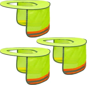Protector De Solar Para Casco Seguridad El Sol Sombreros Cascos Protector 3 Set - Imagen 1 de 2