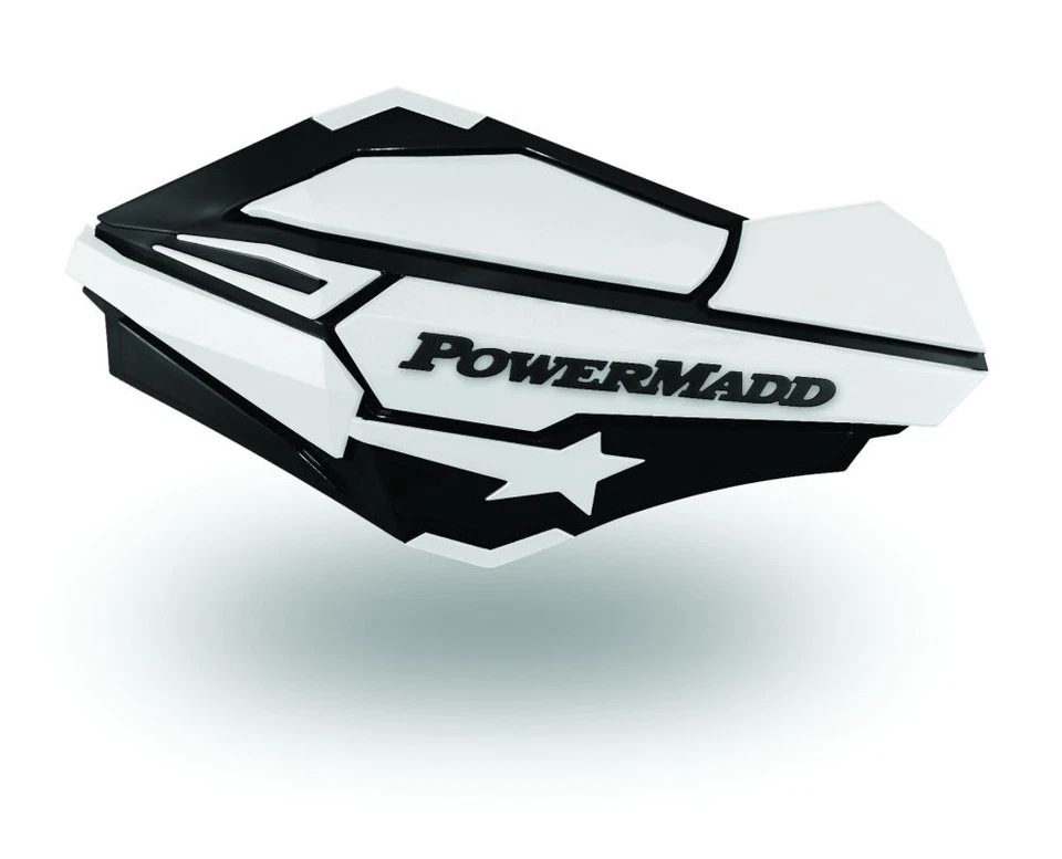 Kit de guardamanos Powermadd Sentinel Series para moto de nieve Arctic Cat (negro/blanco) Foto 1 de 1