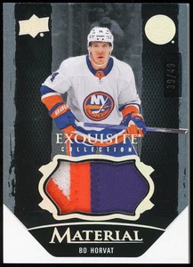 2024 Black Diamond Bo Horvat Exquisite Materials Patch /49 #EM-BH Islanders - Picture 1 of 2