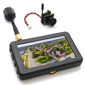Monitor mini 3" FPV de 5,8 GHz con combo transmisor de cámara micro 25 mW - Imagen 1 de 1