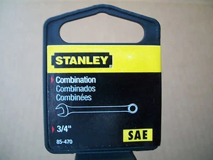 NEW  STANLEY  LONG  FULL  POLISH  COMBINATION  WRENCH  3/4"  INCH  - Picture 1 of 3