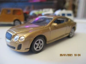 WELLY 52304 BENTLEY CONTINENTAL NEW no packaging approx 1/64 7.5cm - Picture 1 of 7