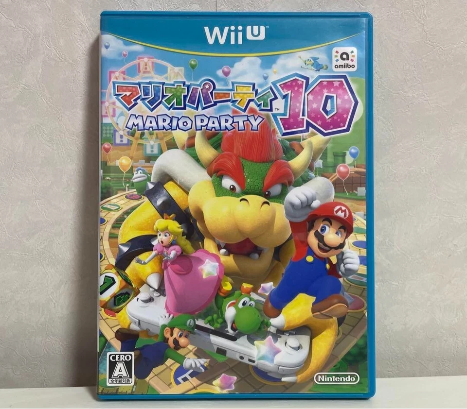 FY18 Ship Free Nintendo Wii U Mario Party 10 Japan game soft - Image 1 of 1