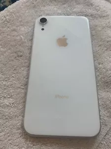 Apple iPhone XR back rear housing glass chasis White ( C ) - Picture 1 of 6