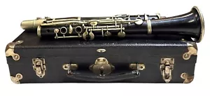 Clarinete y estuche Guy Humphrey LP Bb años 50 París, Francia no probado como está de colección - Imagen 1 de 6