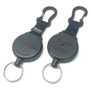 KEY BAK Securit Heavy Duty Carabiner Key Chain Belt Clip 48" 120cm KEYBAK - Picture 1 of 3