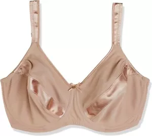 Hestia Womens Classic Minimiser Non-Contour Underwire Bra Skin - Picture 1 of 6