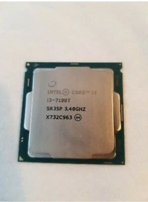 Intel Core i3-7100T 3.4GHz LGA 1151 SR35P 2 Core 4Thread HD 630 35W Processor - Image 1 of 2