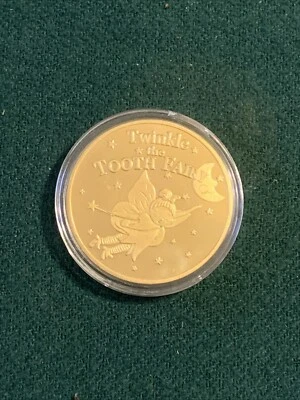 Twinkle The TOOTH FAIRY Brave Child Coin Token Medallion w/ Protective Case - Image 1 of 4