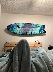 Surfboard Wall Rack Display and Storage - Multi Wall Rack - W/ Hardware - Picture 1 of 8