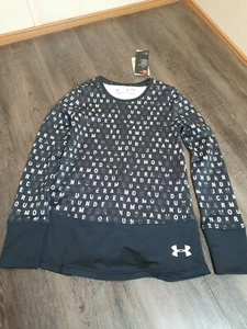 Under Armour Girls size medium Fitted Coldgear Long Sleeve Shirt new - Picture 1 of 6