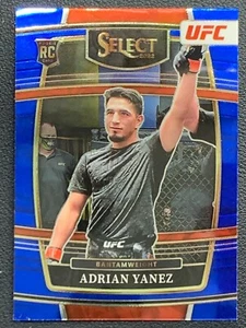 Adrian Yanez 59 Blue Select UFC 2022 Panini [2] - Picture 1 of 3