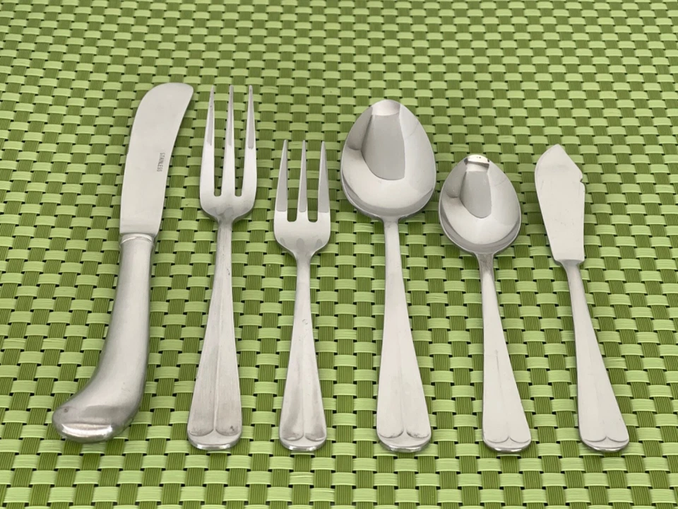 Hanford Forge ДУХ АМЕРИКИ из нержавеющей стали HF атласные столовые приборы SMART CHOICE E97G - Изображение 1 из 1